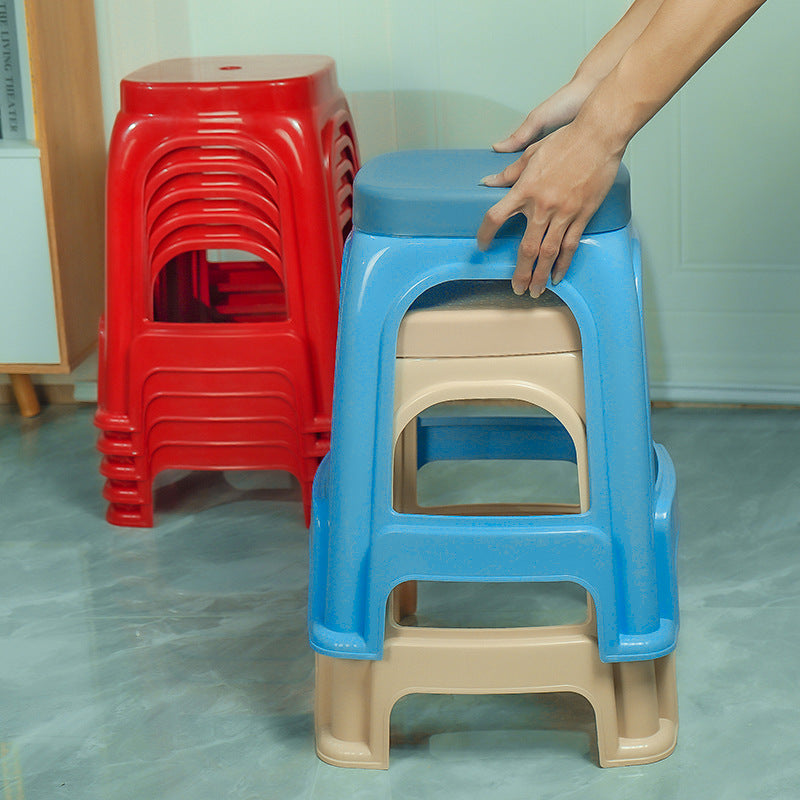 Plastic stool Bench Plastic square stool